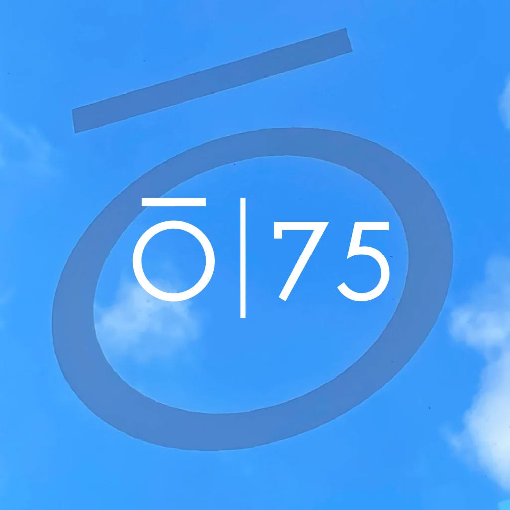 OBATA 75th anniversary logo