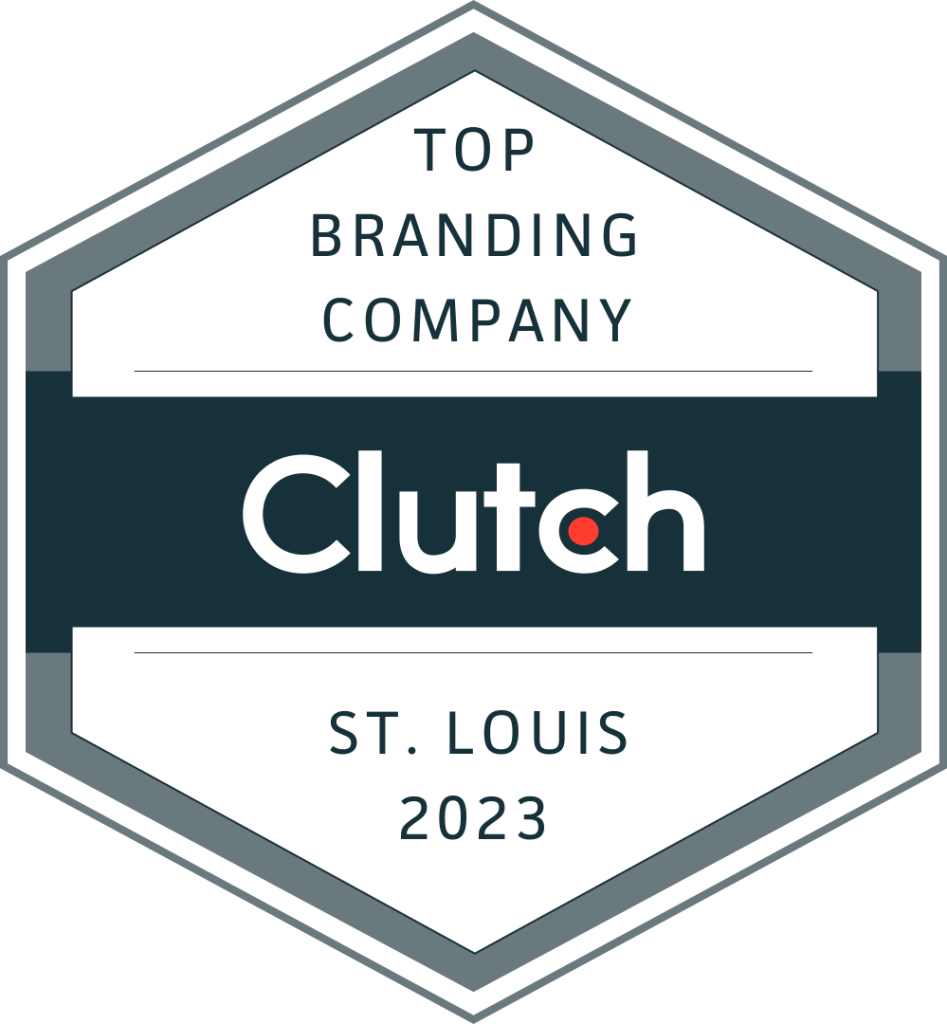 clutch top branding company st louis 2023 badge