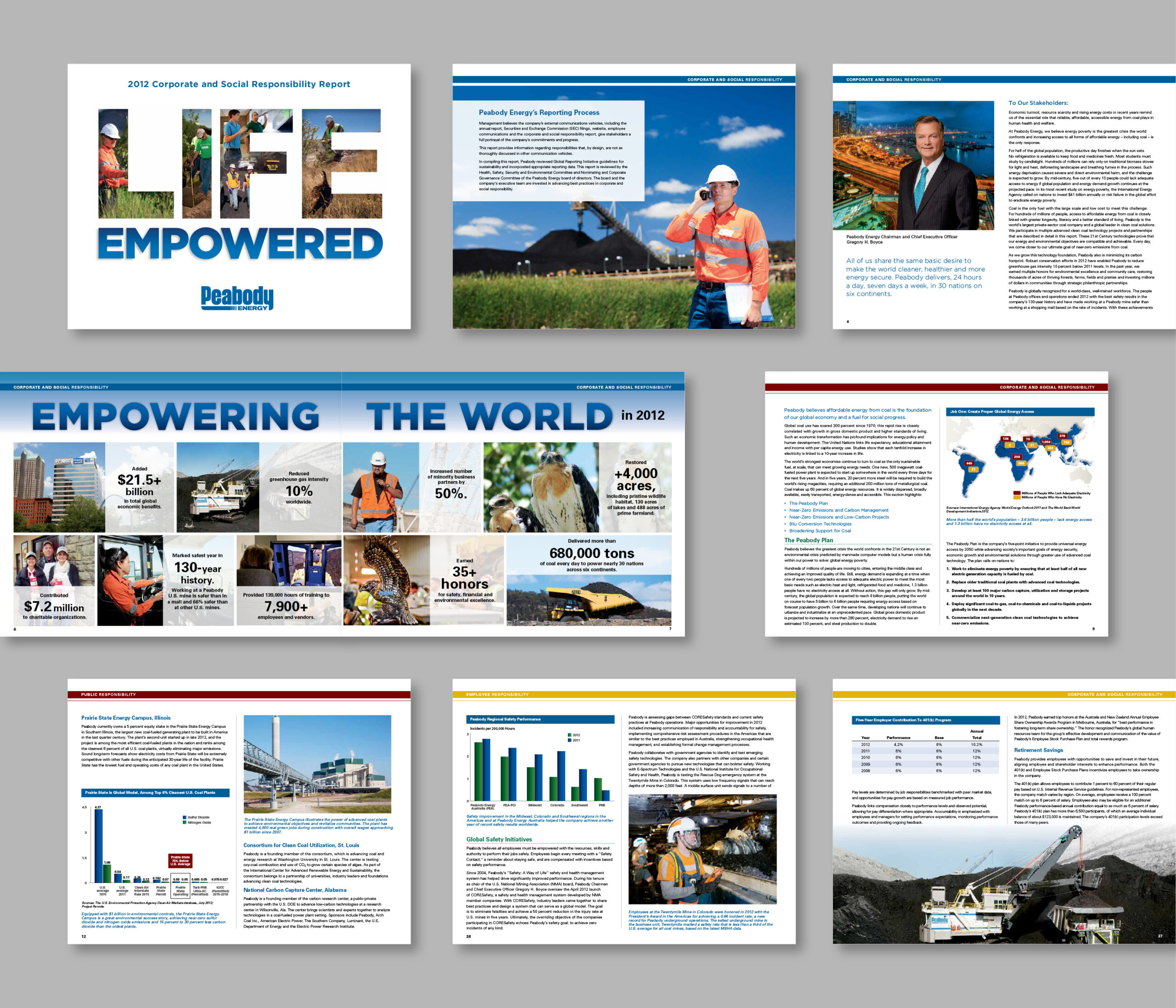 Peabody Energy 2012 CSR Report example
