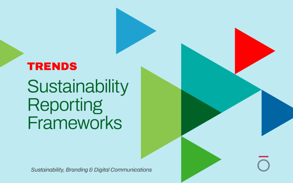 sustainability reporting framework trends graphic