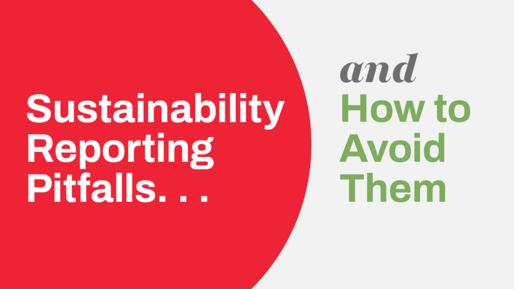 Sustainability Reporting Pitfalls and How to Avoid Them article title graphic